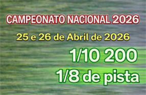 2ª Prova do Campeonato Nacional 1/10 200 e 1/8 Pista